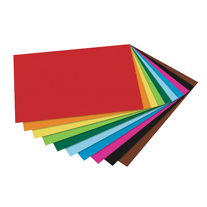 Artikelbild 2 für folia Tonpapier farbsortiert 130 g/qm 100 Blatt, Artikelnummer 907307