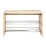 Artikelbild 1 für HAKU Möbel Schuhbank 95931 sanremo-eiche Holz 81,0 cm, Artikelnummer 559142