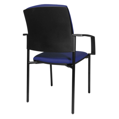 Artikelbild 2 für Topstar Besucherstühle BtoB 10 BB100A G26 blau Stoff, 2 St., Artikelnummer 634764