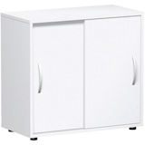 Artikelbild 1 für geramöbel Schiebetürenschrank Flex, S-382501-WW weiß 1 Fachboden 80,0 x 40,0 x 75,2 cm, Artikelnummer 876401