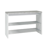 Artikelbild 1 für HAKU Möbel Schuhbank 95631 beton Holz 81,0 cm, Artikelnummer 559197