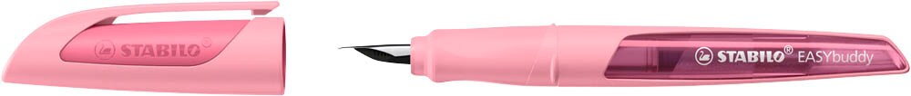 STABILO EASYbuddy Schulfüller – Ergonomische Soft-Griffzone – Für Rechts- Und Linkshänder – Mit Auslaufschutz – Feder-Varianten A, M, L