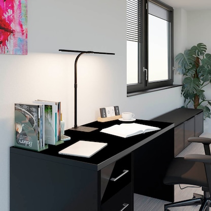 Artikelbild 3 für Hansa Novano LED Schreibtischlampe schwarz 20 W, Artikelnummer 496139