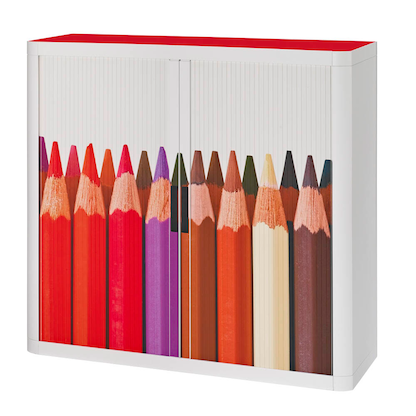 Artikelbild 2 für PAPERFLOW easyOffice Rollladenschrank Stifte ohne Fachböden 110,0 x 41,5 x 104,0 cm, Artikelnummer 132908