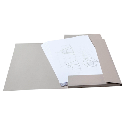 Artikelbild 2 für folia Sammelmappe DIN A4 grau, 1 St., Artikelnummer 277752