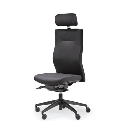 Artikelbild 2 für ORIGINAL STEIFENSAND Bürostuhl Seno Comfort, SC 24501S2 252 Stoff grau, Gestell schwarz, Artikelnummer 874521