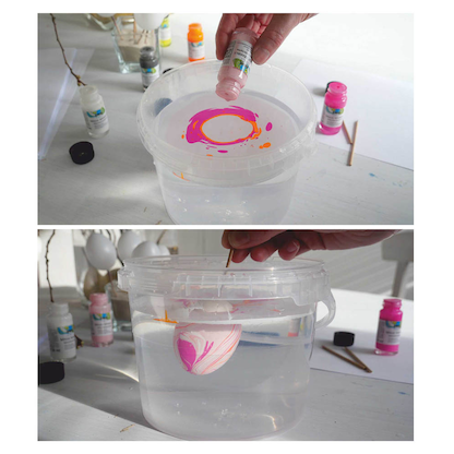 Artikelbild 4 für KREUL Magic Marble Marmorierfarben farbsortiert 6 x 20,0 ml, 6 St., Artikelnummer 115259