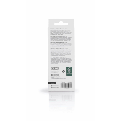 Artikelbild 7 für COPIC® Multiliner Fineliner schwarz 0,05 + 0,1 + 0,3 + 0,5 + 0,8 mm, 5 St., Artikelnummer 361438
