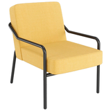 Artikelbild 1 für medso powered by PAPERFLOW Sessel MEDSO M gelb schwarz Stoff 58,0 x 74,3 x 73,6 cm, 1 St., Artikelnummer 522266