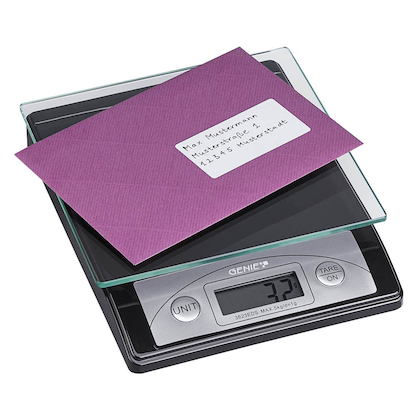 Artikelbild 4 für GENIE Briefwaage 3623 EDS schwarz für max. 5,0 kg, Artikelnummer 248926