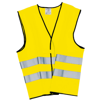 Artikelbild für unisex Warnweste neongelb Einheitsgröße, Artikelnummer 315226