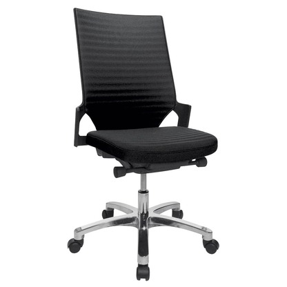 Artikelbild für Topstar Bürostuhl Autosynchron®-2 Alu, AU2090 BI0 Stoff schwarz, Gestell alu, Artikelnummer 798678