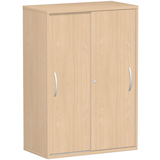 Artikelbild 1 für geramöbel Schiebetürenschrank Flex, S-383502-BB buche 2 Fachböden 80,0 x 42,5 x 118,2 cm, Artikelnummer 876019