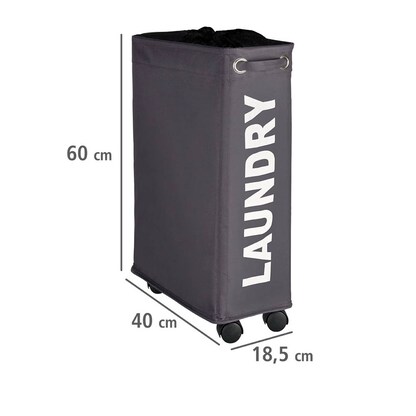 Artikelbild 5 für WENKO Wäschekorb Corno grau, 1 St., Artikelnummer 531693