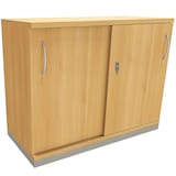 Artikelbild 1 für fm Schiebetürenschrank Sidney, 4260267327869 buche 1 Fachboden 100,0 x 44,2 x 78,1 cm, Artikelnummer 131237