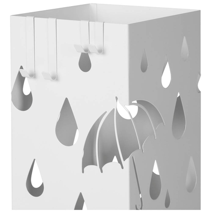 Artikelbild 7 für SONGMICS Schirmständer LUC49W weiß, Metall, Artikelnummer 439519