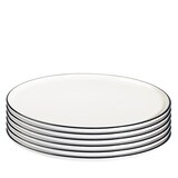 Artikelbild 1 für ID Fine Pizzateller Modest Black Mesa grau Ø 31,0 cm, 6 St., Artikelnummer 633879