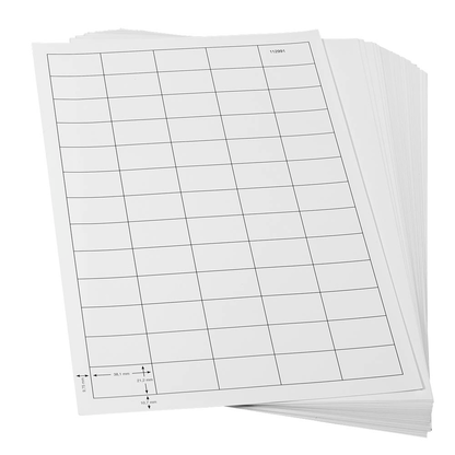 Artikelbild 6 für office discount Etiketten weiß 38,1 x 21,2 mm, 100 Blatt, Artikelnummer 711507