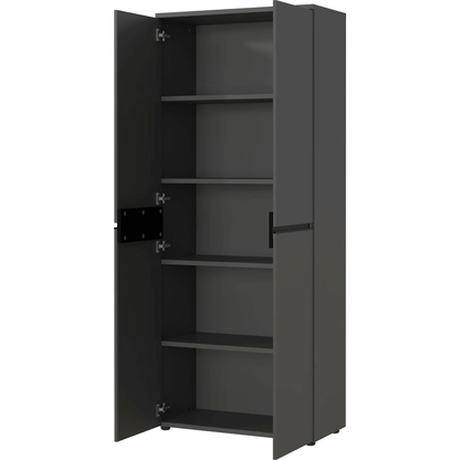 Artikelbild 7 für GERMANIA Aktenschrank Bedano, 4042-547 grafit 4 Fachböden 81,0 x 40,0 x 197,0 cm, Artikelnummer 386637