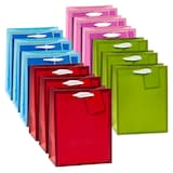 Artikelbild 1 für TSI Geschenktüten TREND MIT RAHMEN blau, rosa, rot, grün 18,0 x 23,0 cm, 12 St., Artikelnummer 651689