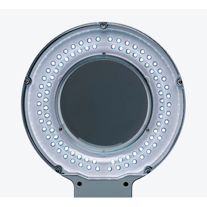 Artikelbild 2 für MAUL MAULviso LED Lupenleuchte schwarz 8 W mit Tischklemme, Artikelnummer 157798