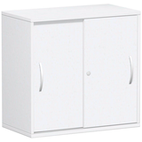 Artikelbild 1 für geramöbel Schiebetürenschrank Flex, S-382502-WW weiß 1 Fachboden 80,0 x 42,5 x 79,8 cm, Artikelnummer 876096