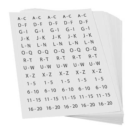 Artikelbild 7 für office discount Etiketten weiß 38,1 x 21,2 mm, 100 Blatt, Artikelnummer 711507