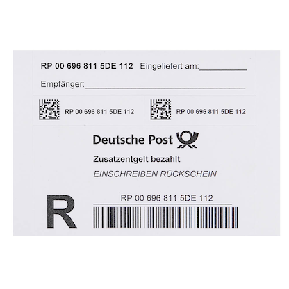 Artikelbild 3 für Deutsche Post 4,85 € Einschreibenmarken 