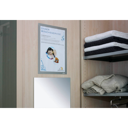 Artikelbild 12 für DURABLE Magnetrahmen selbstklebend DURAFRAME® silber A4, 2 St., Artikelnummer 510560