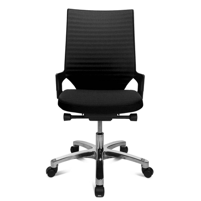 Artikelbild 10 für Topstar Bürostuhl Autosynchron®-2 Alu, AU2090 BI0 Stoff schwarz, Gestell alu, Artikelnummer 798678