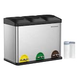 Artikelbild 1 für SONGMICS Mülltrenner 3x 15,0 l edelstahl, 1 St., Artikelnummer 262897