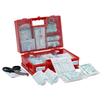 Artikelbild für LEINA-WERKE Erste-Hilfe-Koffer Quick DIN 13157 orange, Artikelnummer 844360