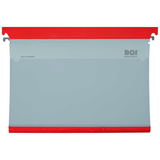 Artikelbild 1 für BOI Patienten-Dokumentations-Hängemappe Kunststoff rot DIN A4 1x Schlauchmechanik, 1 St., Artikelnummer 704599