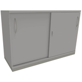 Artikelbild 1 für fm Schiebetürenschrank fastline, 4260267321003 lichtgrau 1 Fachboden 120,0 x 44,2 x 78,1 cm, Artikelnummer 131191