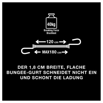 Artikelbild 7 für Master Lock® Gepäckspanner Smooth™, 3227EURDAT 120,0 cm, Artikelnummer 792639