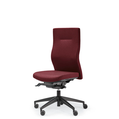 Artikelbild 2 für ORIGINAL STEIFENSAND Bürostuhl Seno Comfort, SC 2350112 257 Stoff rot, Gestell schwarz, Artikelnummer 874453