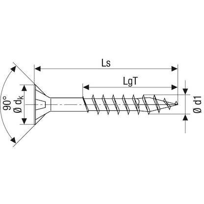 Artikelbild 6 für SPAX® Universalschrauben T20 Senkkopf WIROX 0191010400455 4 mm x 45 mm, 500 St., Artikelnummer 395966