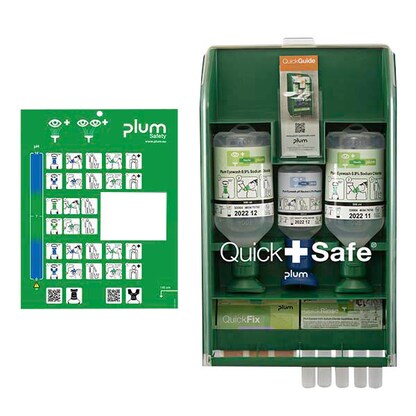 Artikelbild für LEINA-WERKE Augenspülstation Quick-Safe Station Basic REF 44028 grün Kunststoff, 1 St., Artikelnummer 430458