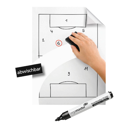 Artikelbild 3 für Legamaster Flipchart-Folie Magic-Chart Whiteboard blanko 60,0 x 80,0 cm, 25 Blatt, Artikelnummer 345439