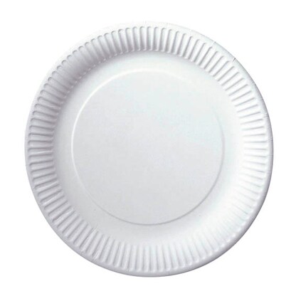 Artikelbild für PAPSTAR Pappteller weiß Ø 23,0 cm, 100 St., Artikelnummer 849174