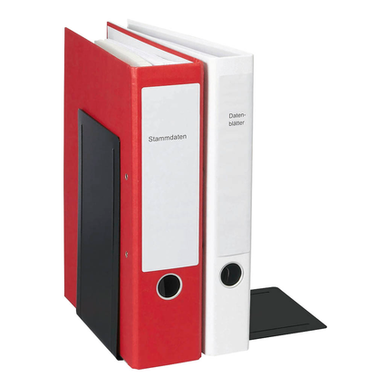 Artikelbild 2 für MAUL Buchstützen schwarz 16,8 x 24,0 x 24,0 cm, 2 St., Artikelnummer 801134