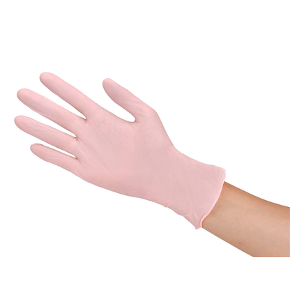 Artikelbild 4 für HYGOSTAR unisex Einmalhandschuhe SAFE LIGHT rosa Größe S, 100 St., Artikelnummer 228239