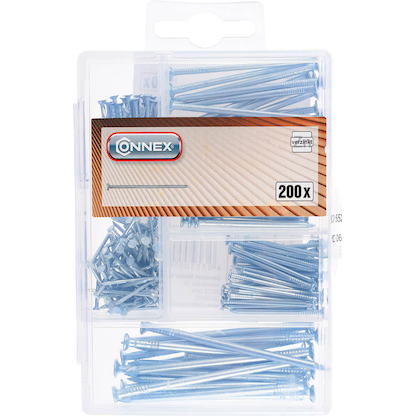 Artikelbild 2 für CONNEX Nägel-Sortiment DP8500101 200-teilig, Artikelnummer 550407