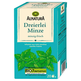 Artikelbild 1 für ALNATURA Dreierlei Minze Bio-Tee 20 Portionen, Artikelnummer 294656