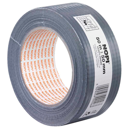 Artikelbild 2 für NOPI Gewebeband silber 50,0 mm x 50,0 m 1 Rolle, Artikelnummer 738546