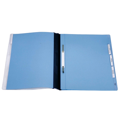 Artikelbild 2 für DURABLE Personalhefter Kunststoff blau DIN A4 5x kaufmännische Heftung, 5 St., Artikelnummer 933739