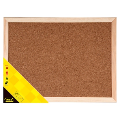 Artikelbild 2 für Idena Pinnwand 40,0 x 30,0 cm Kork braun, Artikelnummer 143036