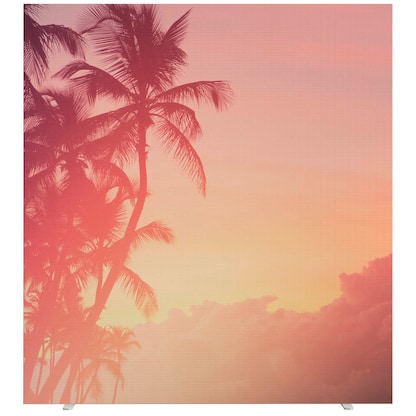 Artikelbild 2 für PAPERFLOW Trennwand easyScreen Tropical, 61289 bunt 160,0 x 173,4 cm, 1 St., Artikelnummer 205579