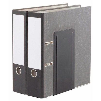 Artikelbild für MAUL Buchstützen schwarz 12,0 x 14,0 x 24,0 cm, 2 St., Artikelnummer 224790