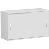 Artikelbild 1 für geramöbel Schiebetürenschrank Flex, S-312153-LL lichtgrau 1 Fachboden 120,0 x 42,5 x 72,0 cm, Artikelnummer 876882